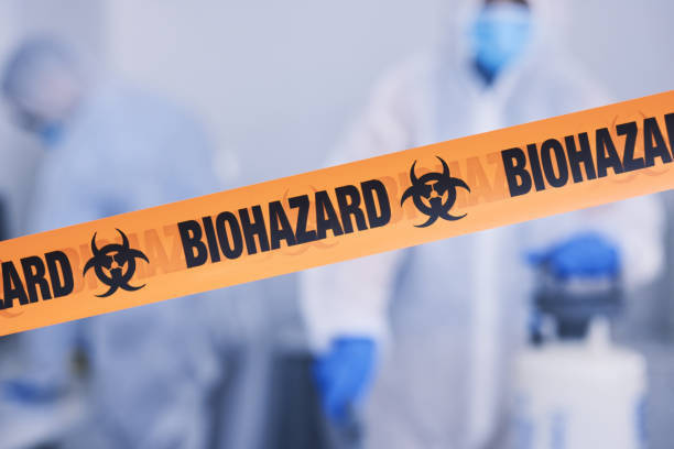Professional Biohazard Cleanup technician working in Abingdon, VA
